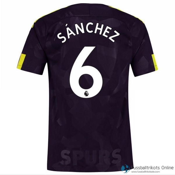 Tottenham Hotspur Trikot Ausweich Sanchez 2017-18 Fussballtrikots Günstig
